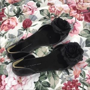 Open-Toe Steve Madden Flower Slips